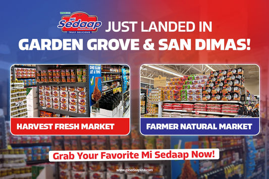 Discover Mi Sedaap: Now at Harvest Fresh Market and Farmer Natural Market!