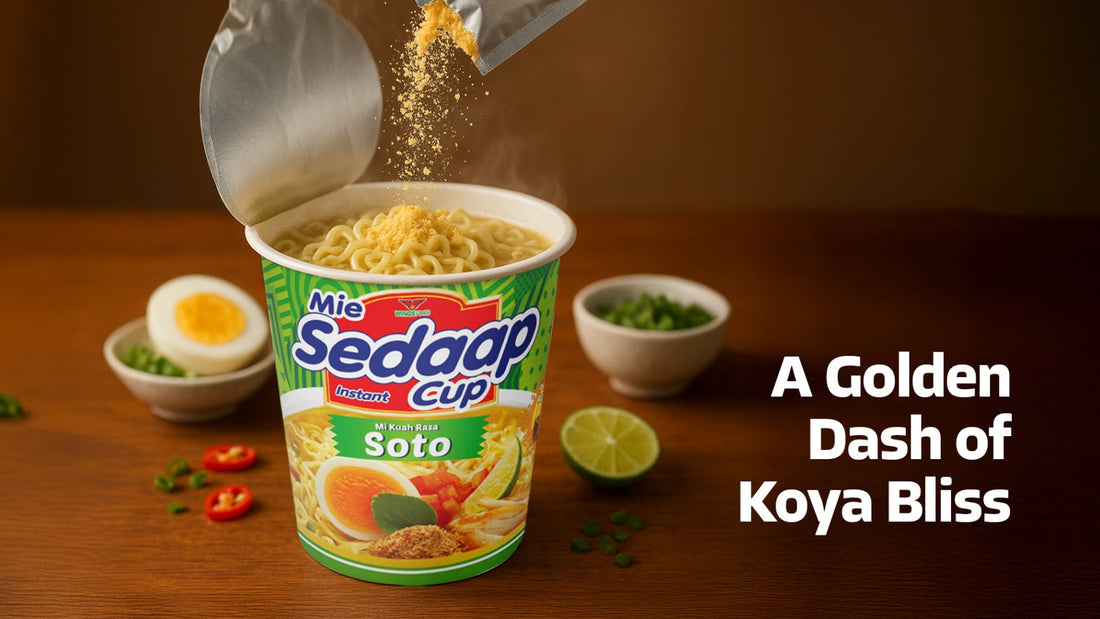 What is Koya? A Tasty Topping for Mi Sedaap Soto Cup