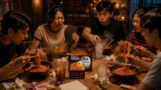 The Mi Sedaap Korean Spicy Chicken Heat Challenge: Can You Handle the Heat?