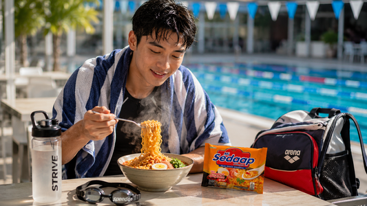Why Mi Sedaap Is the Perfect Meal After Swimming
