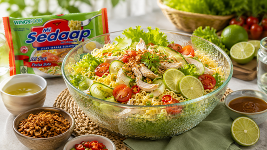 Zesty Cold Soto Salad with Mi Sedaap: The Summer Noodle Recipe You Didn't Know You Needed