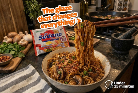 Easy Mushroom Glaze Mi Goreng Recipe Ready in Under 15 Minutes
