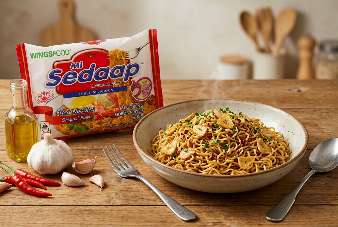 Easy Mi Goreng Aglio Olio Recipe for Under $3