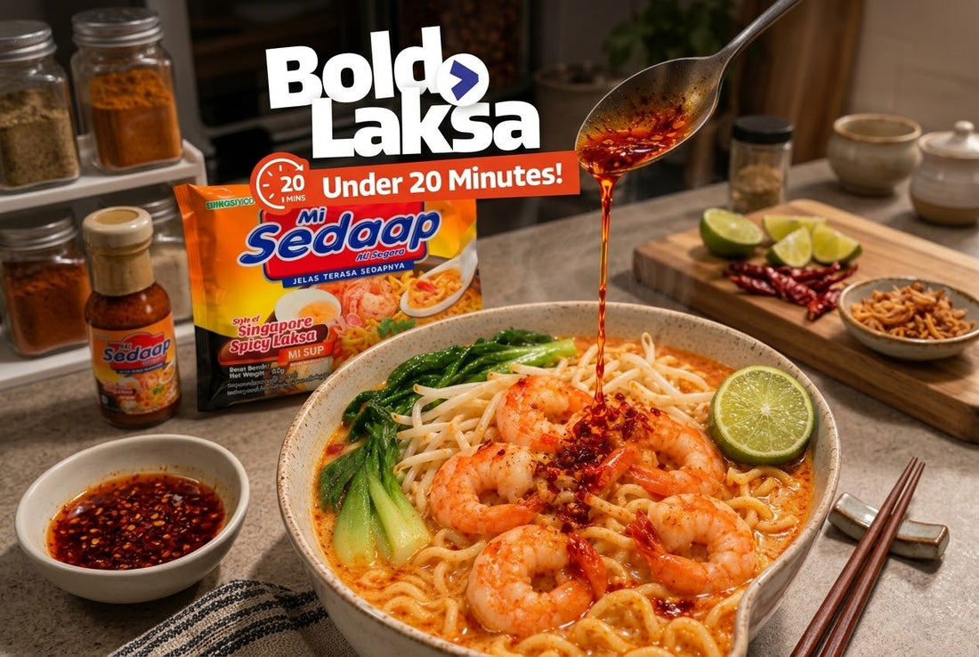Easy Spicy Laksa Recipe with Shrimp and Bok Choy Under 20 Minutes