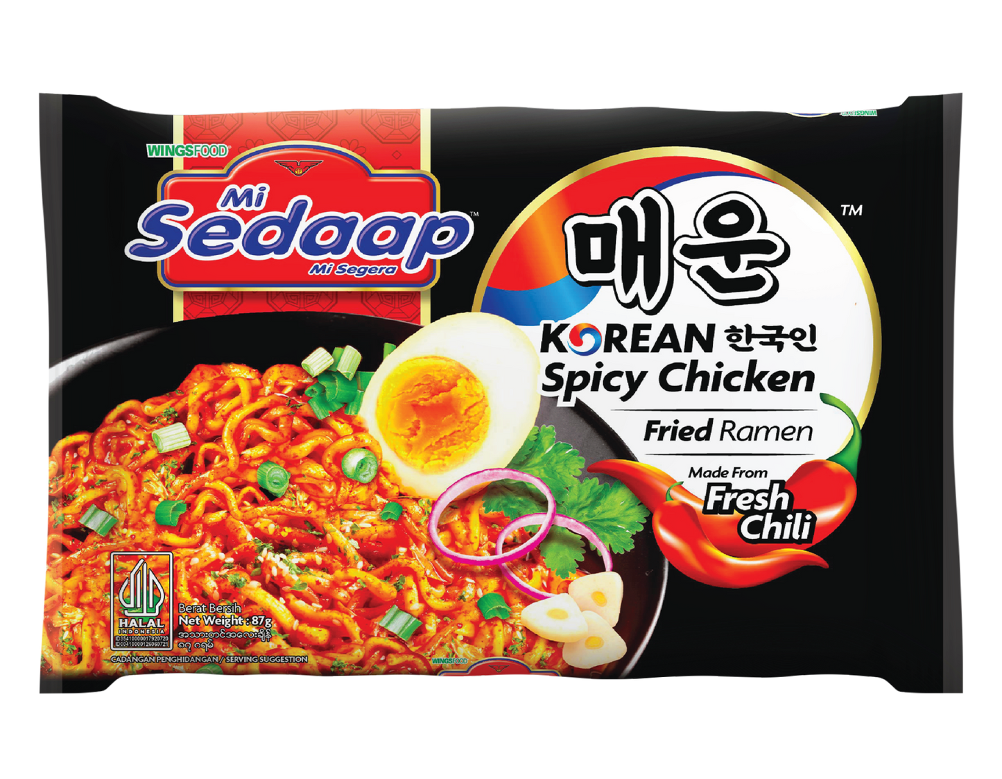 Mi Sedaap Korean Spicy Chicken Flavor
